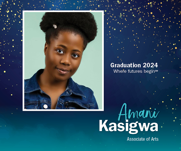 Graphic of Amani Kasigwa