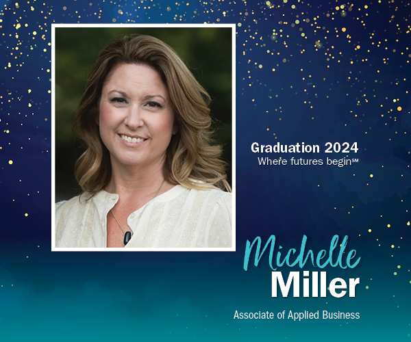 Graphic of Michelle Miller