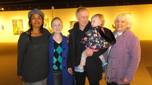 Friends and Family - Gallery East art exhibit opening Friends and Family - Gallery East art exhibit opening