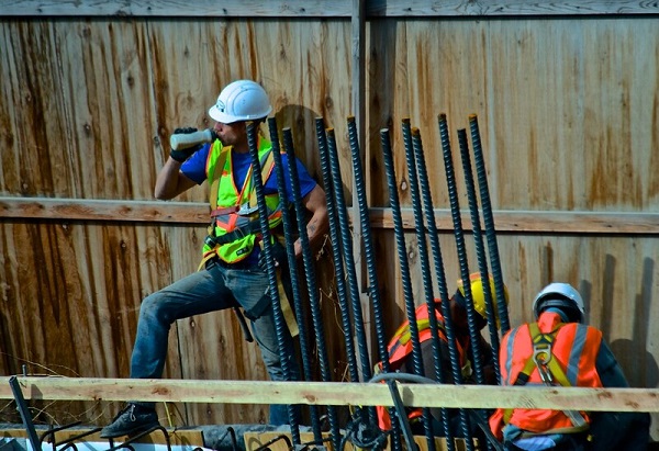 Photo of construction workers