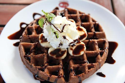 chocolate waffles double chip waffle recipes recipe hospitality tri management cuisinart assorted mini deal ingredients gaufre maker vertical wagjag