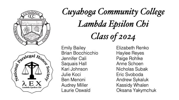 Lambda Epsilon Chi Class of 2024
