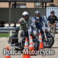 Police motorcycle course