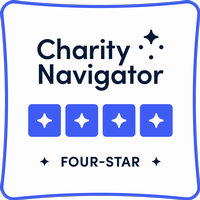 Charity Navigator 4-star rating badge