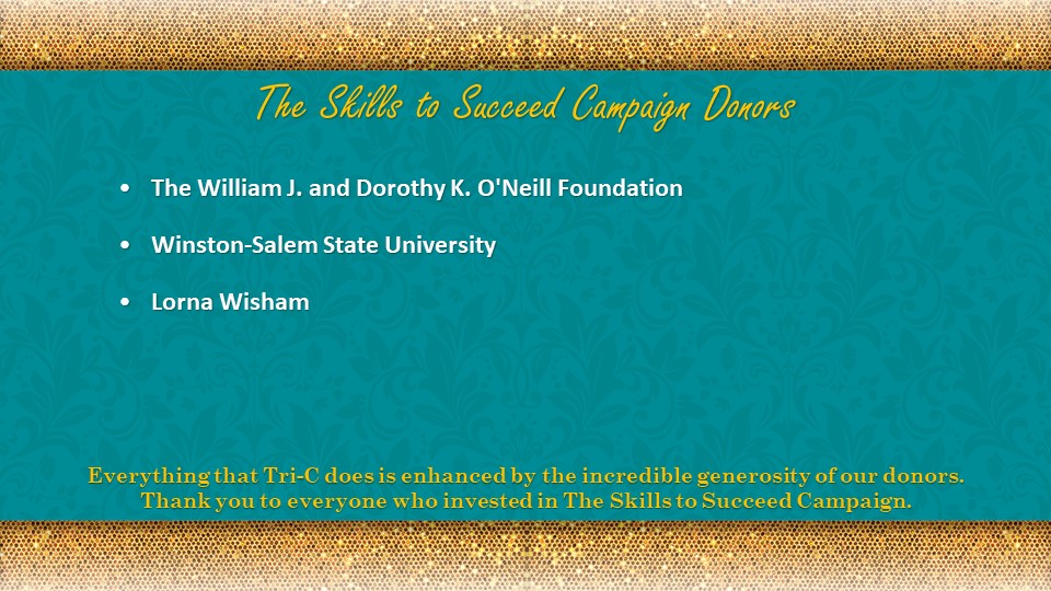 Skills to Succeed Donor Names
