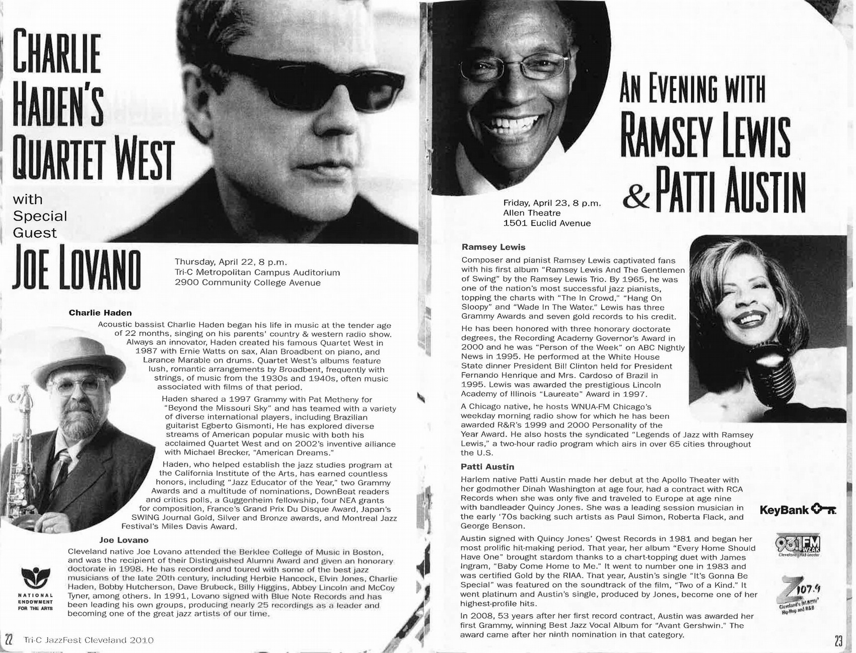 Ramsey Lewis Program Bio