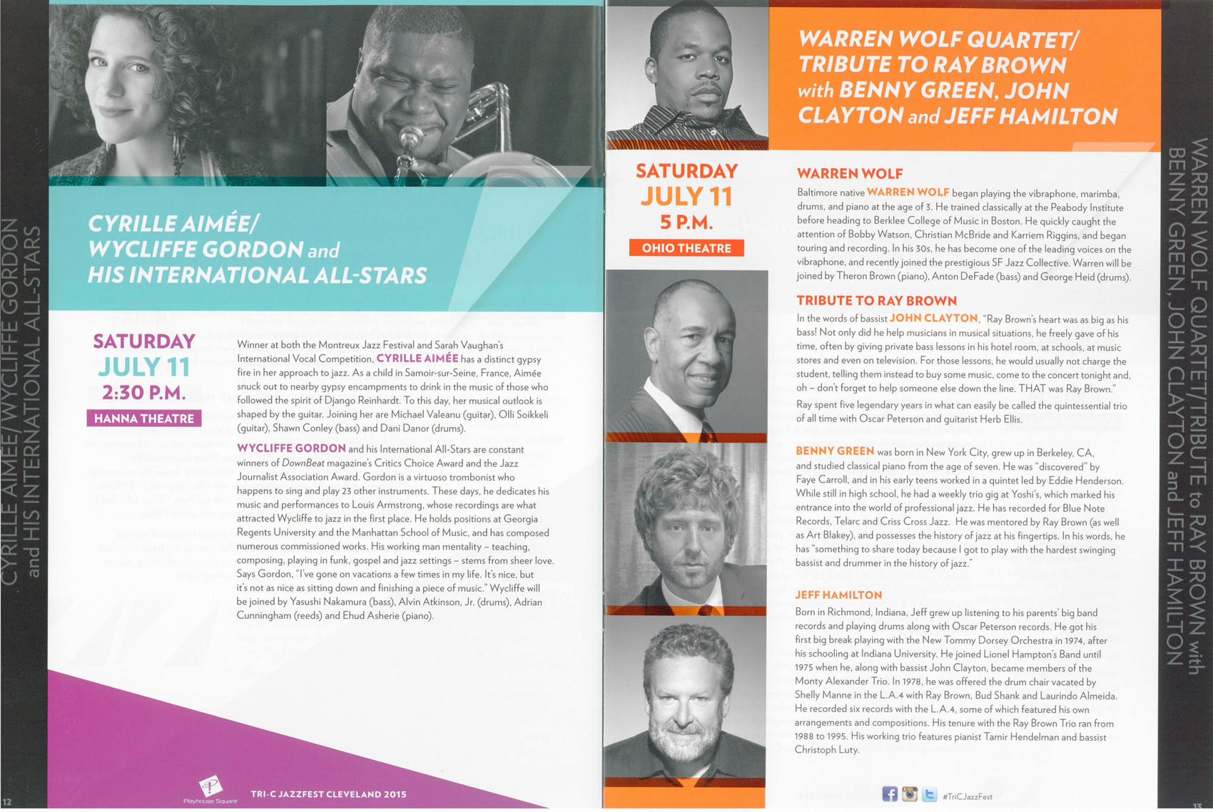 Wycliffe Gordon Program Bio