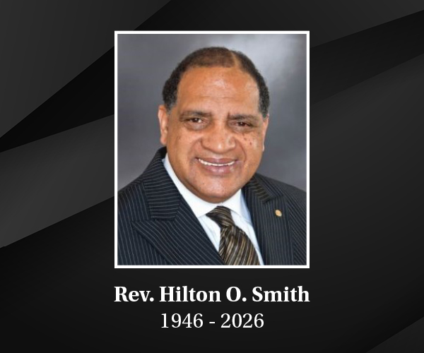 Graphic with image of Hilton O. Smith