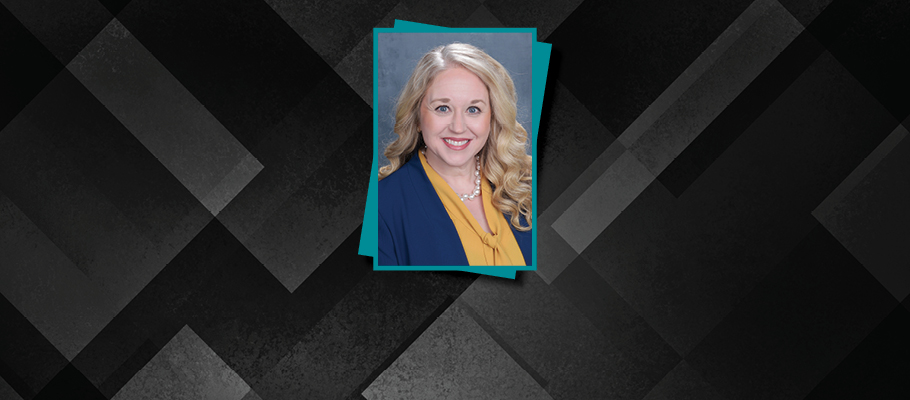 Graphic with image of Dr. Rebecca Rahschulte