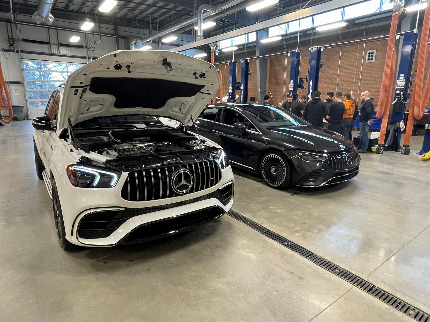 Mercedes-Benz Launch Event at the Advanced Automotive Technology Center