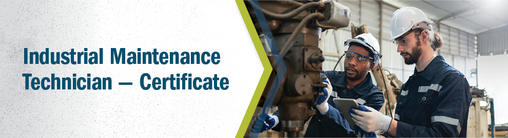Industrial Maintenance Technology Certificate