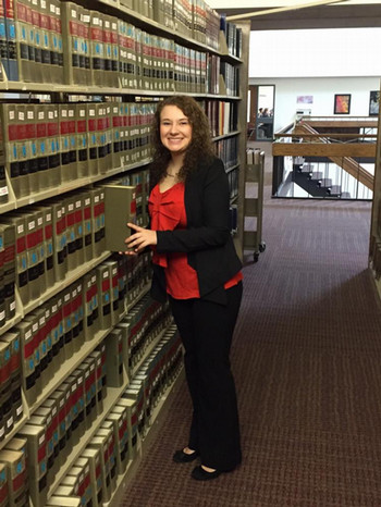 Paralegal in Law Library