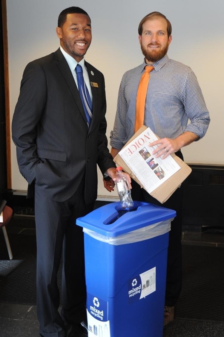 Mixed recycling collection allows all recyclable items to go into a single bin for collection and later sorting.