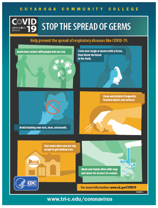 Stop the Spread of Germs Flyer