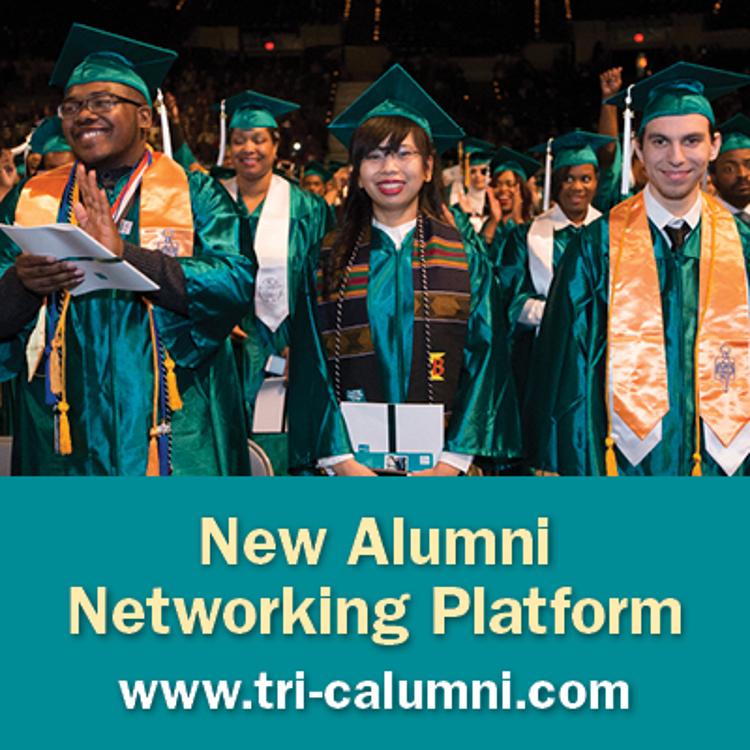 Graduation picture with Join Alumni platform Graduway