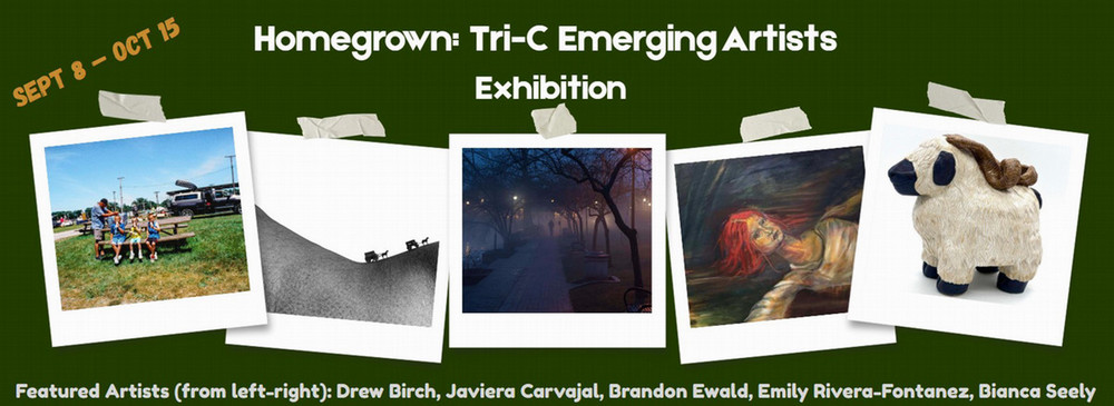 Featured Artists (from left-right): Drew Birch, Javiera Carvajal, Brandon Ewald, Emily Rivera-Fontanez, Bianca Seely