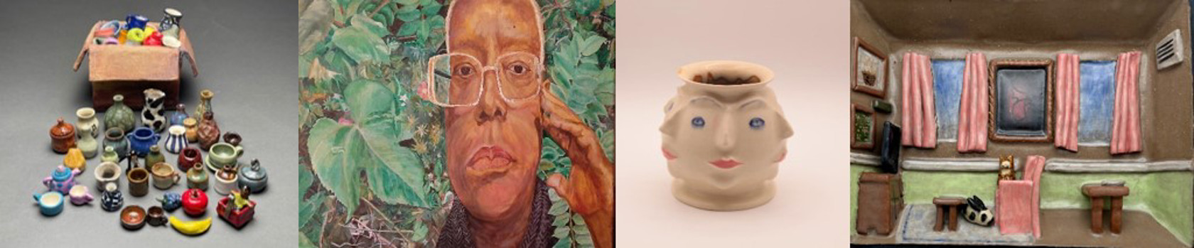 selection of student artwork