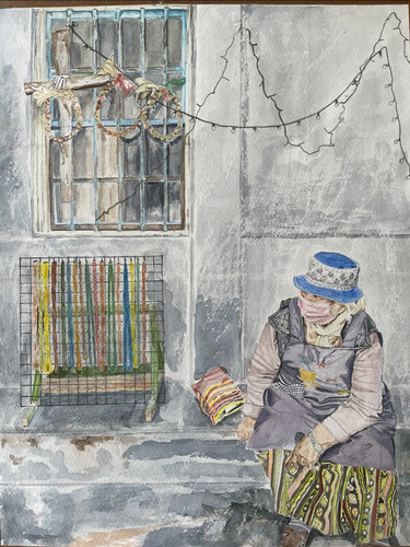 Watercolor painting