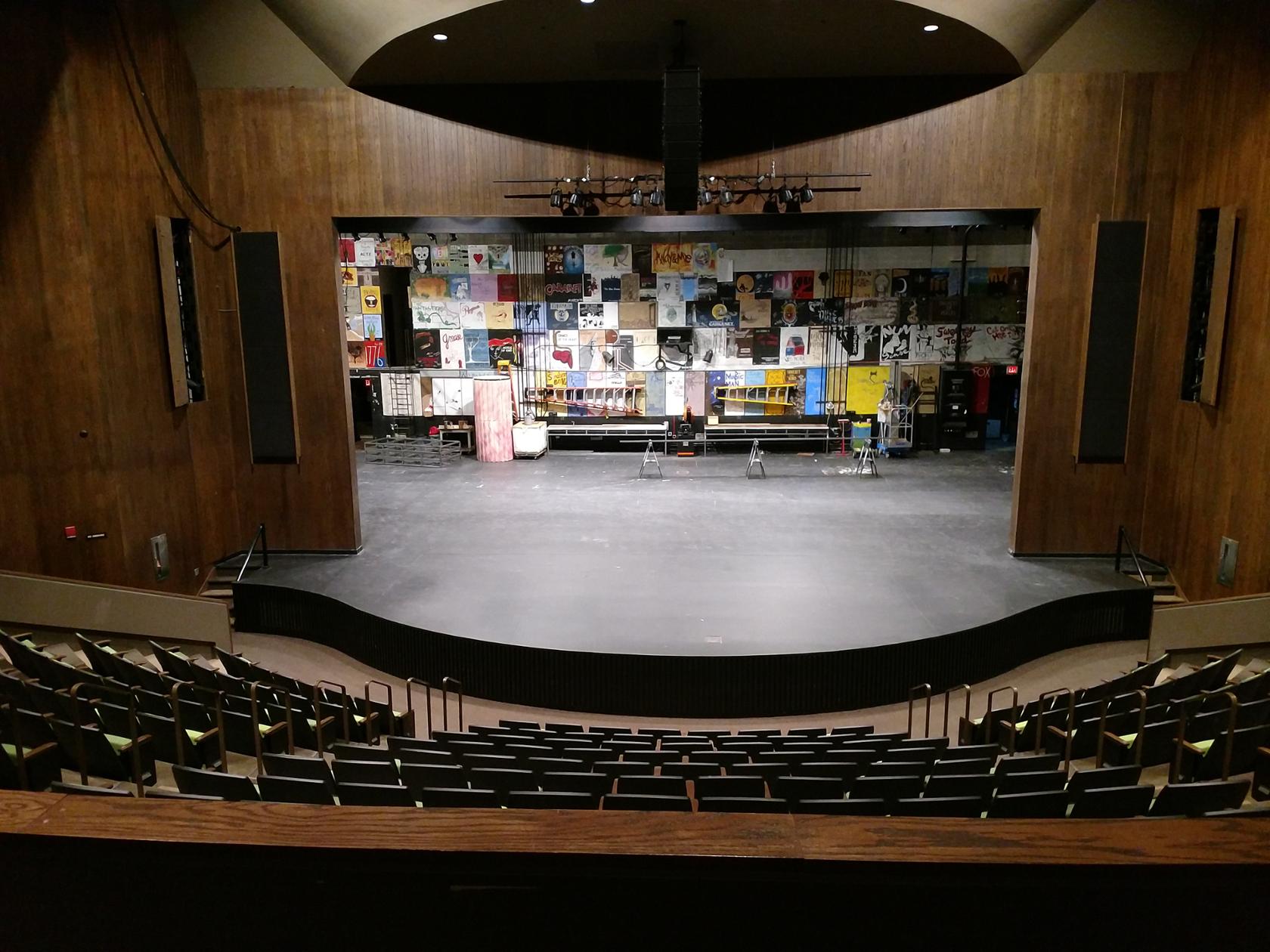 Audience View of Western Campus Theatre