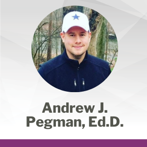 Photo of Andrew J. Pegman, Ed.D—Professor of English at Tri-C