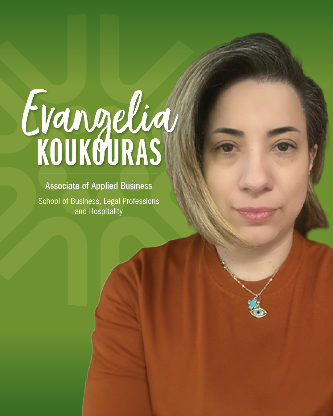 Graphic of Evangelia Koukouras