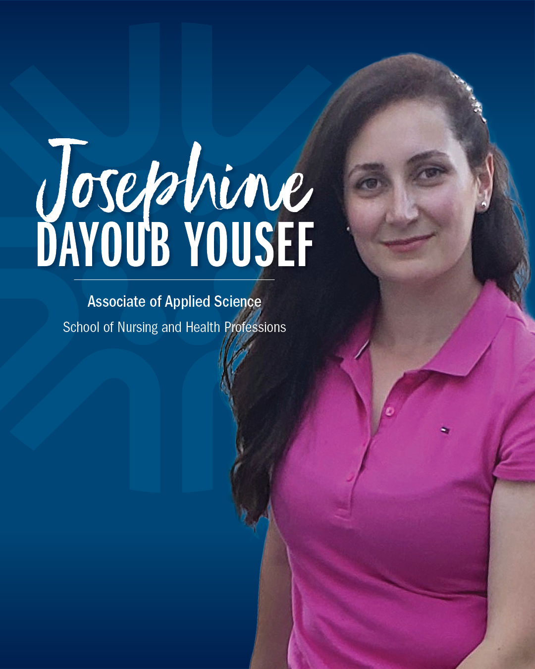 Graphic of Josephine Yousef