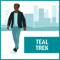 Teal Trek Map