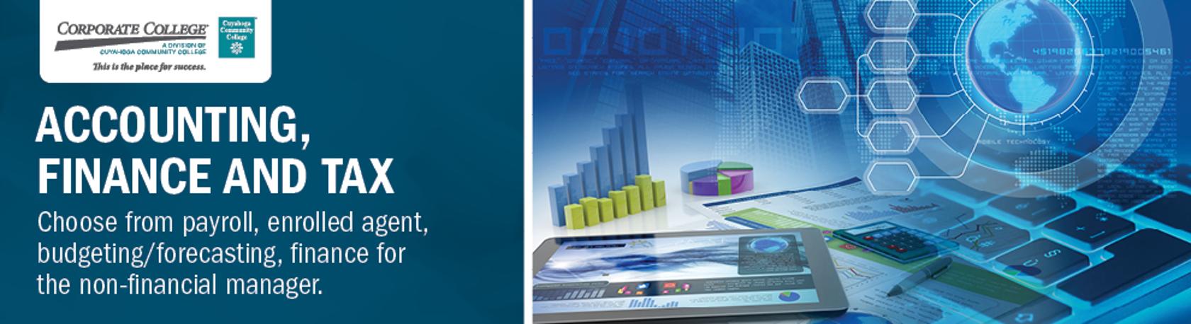 Accounting Finance and Tax