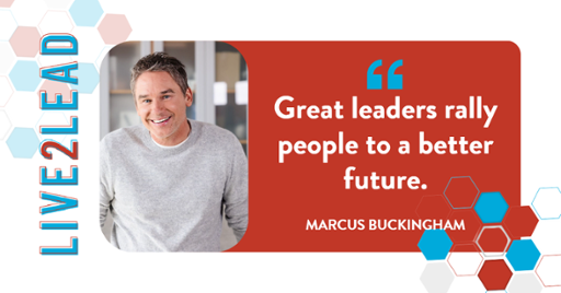 Marcus Buckingham Quote: Great leaders rally people to a better future.