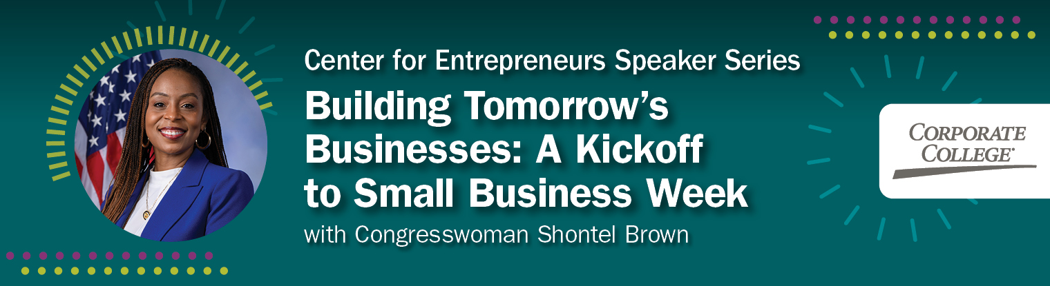 Small Business Week Kickoff May 1 with Shontel Brown