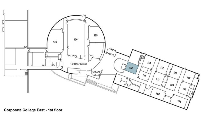 Room 115 Map Location