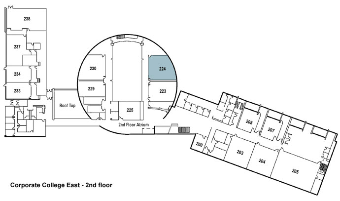 Room 224 Map Location