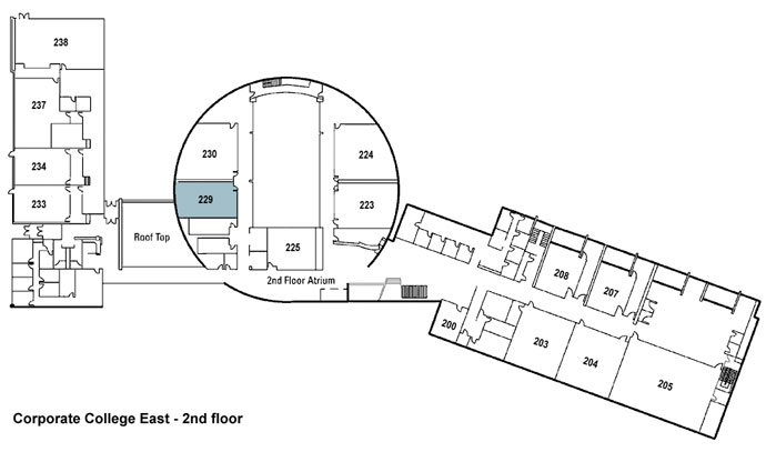 Room 229 Map Location