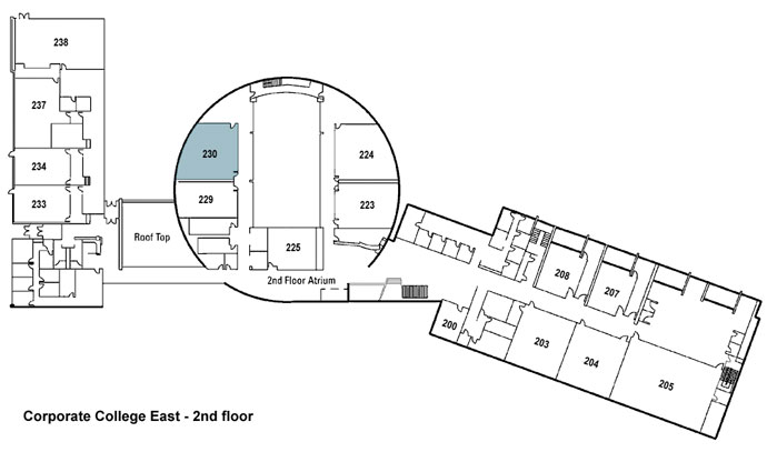Room 230 Map Location