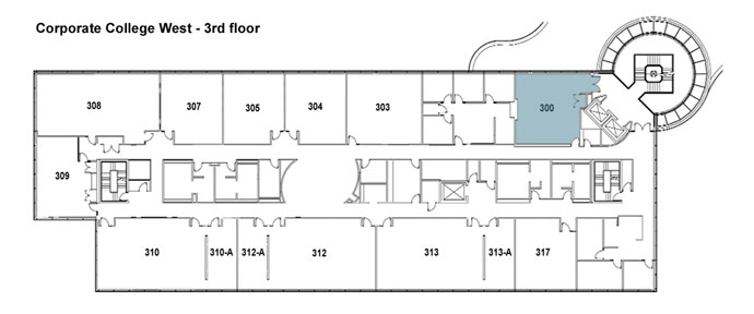 Room 300 Map Location