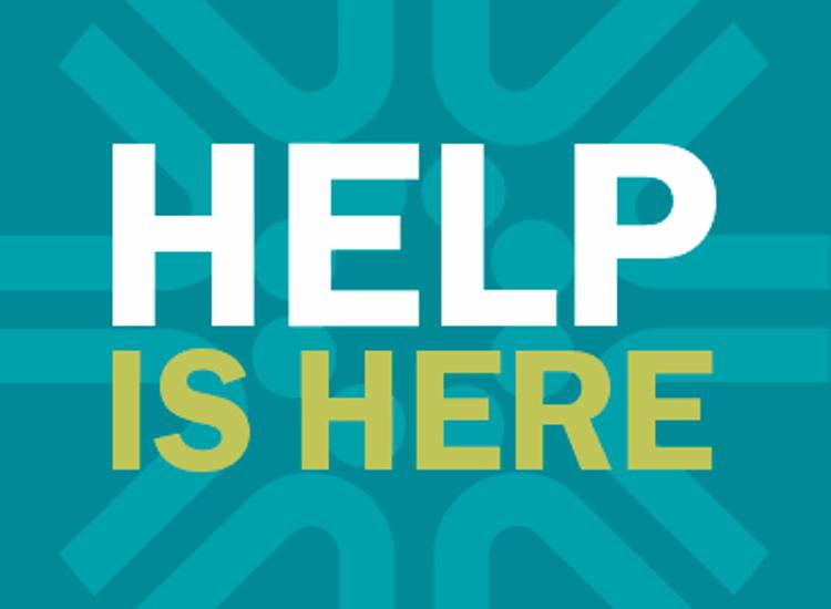Help Is Here graphic