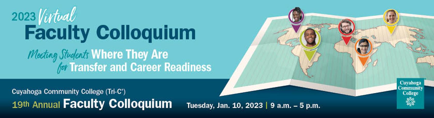 19th Annual Virtual Faculty Colloquium  -  Tuesday Jan. 10, 2023