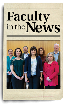 Faculty in the News