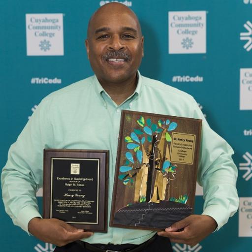 Picture of Dr. Henry Young, 2017 winner of the Faculty Leadership in Sustainability Award