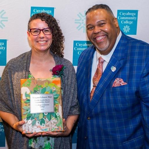 Picture of Dr. Margaret Lehnert, 2023 winner of the Faculty Leadership in Sustainability Award