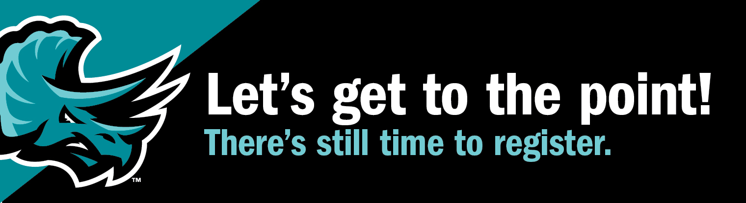 Let's get to the point! There's still time to register.