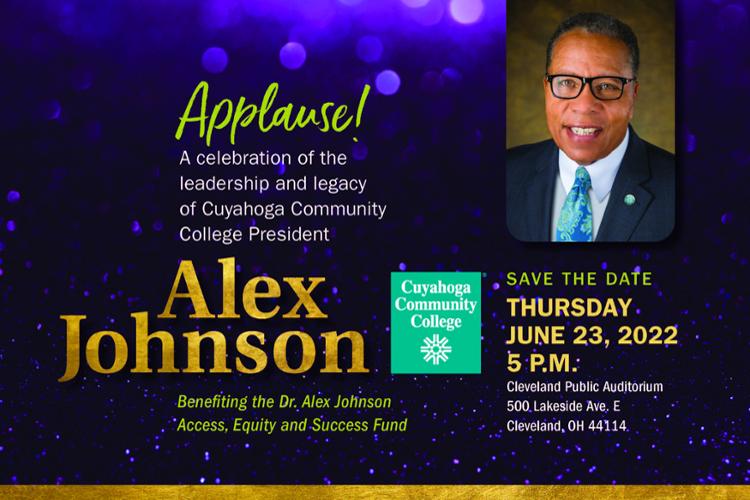 Save June 23 to celebrate retiring Tri-C President Alex Johnson