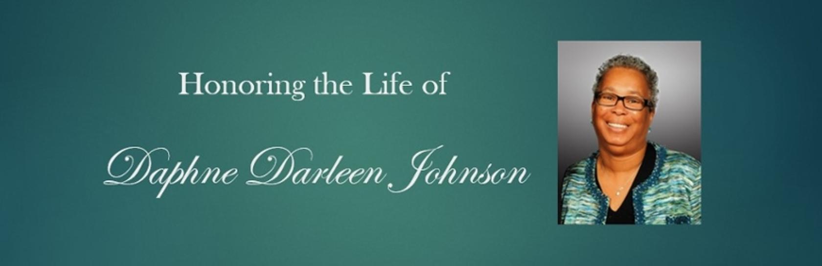 Honoring Mrs Johnson