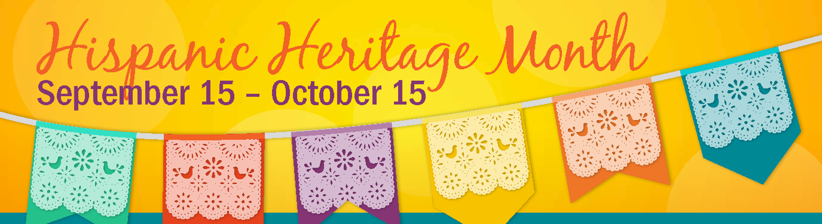 Hispanic Heritage Month Banner