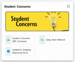 Student Concerns tile