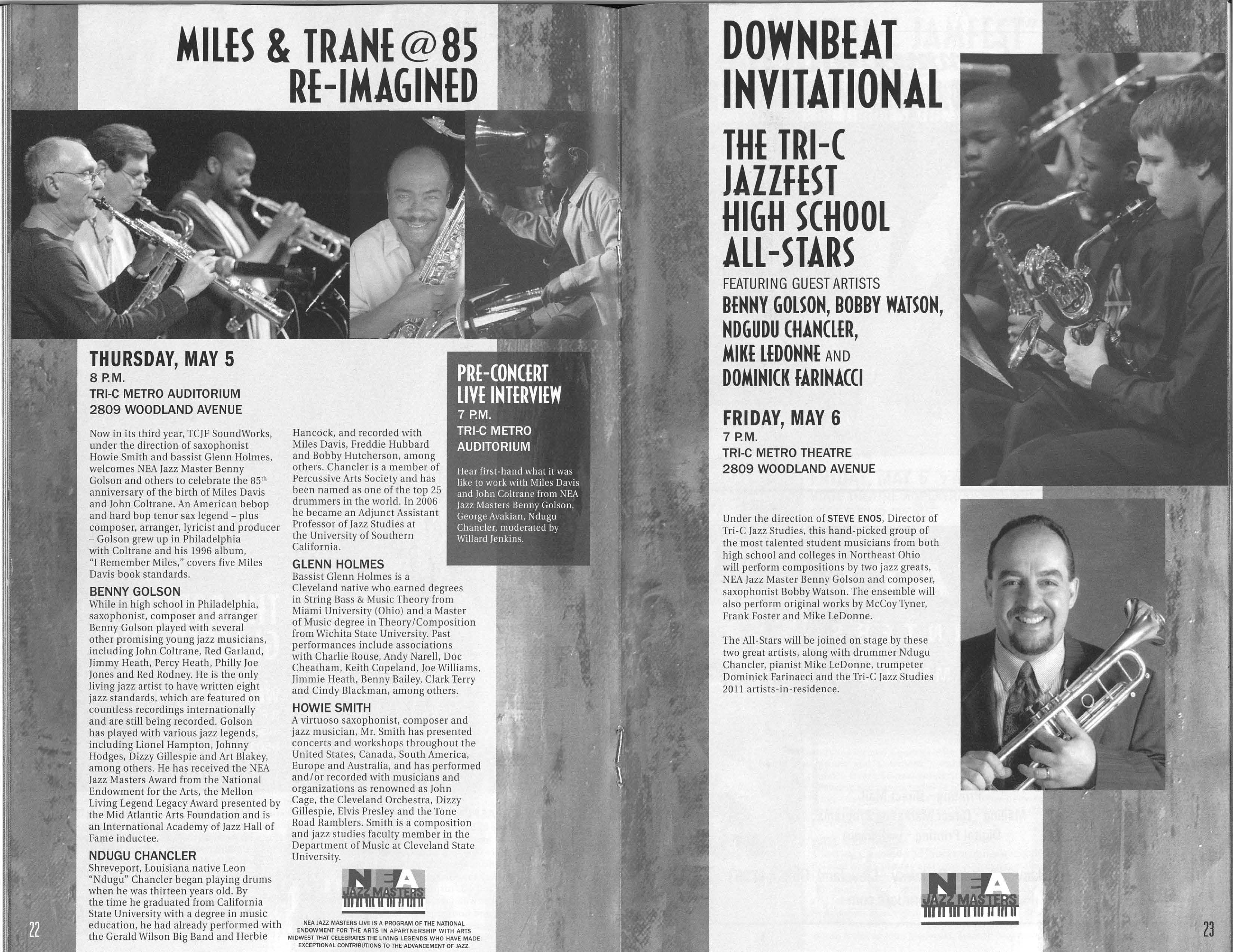 Benny Golson Program Bio