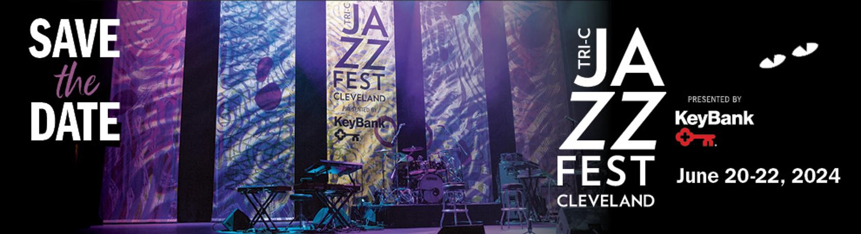 2024 Tri-C JazzFest Save the Date Image