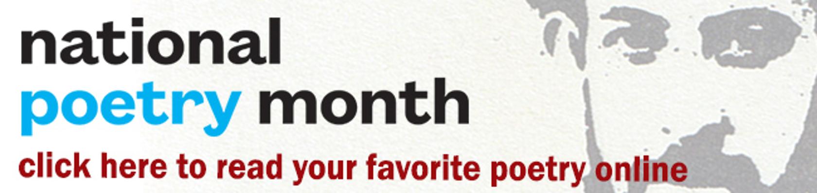 National Poetry Month