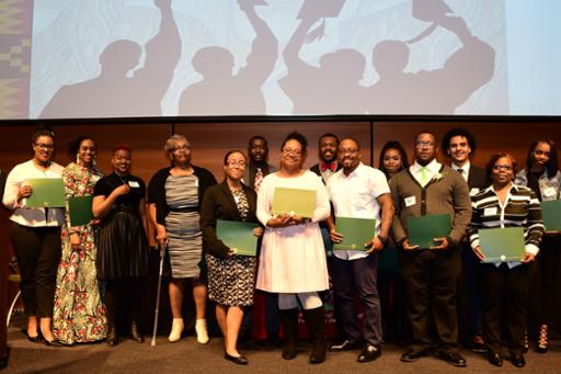 Scholarship recipients at the 2018 Frances M. Franklin Scholarship and Protégé Luncheon
