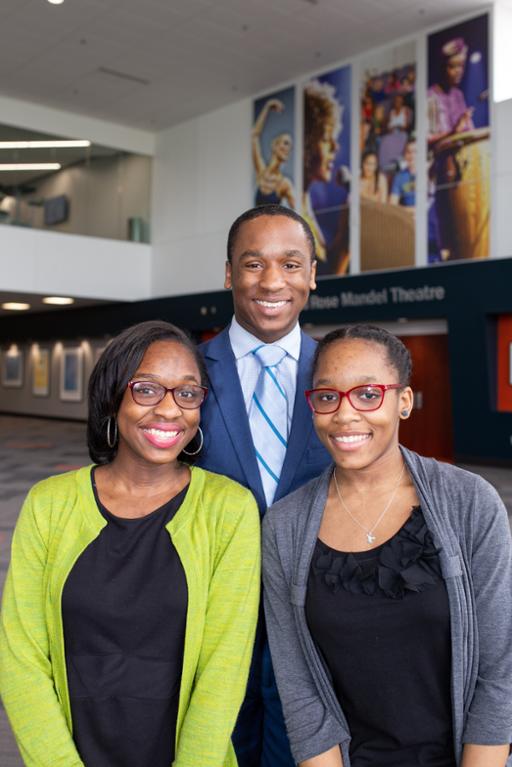 The McDaniel siblings - Xavier, De’Ja and Kayla
